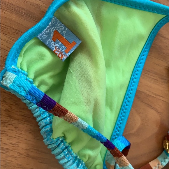 NWT Custo Barcelona Iridescent Bikini - Picture 8 of 10